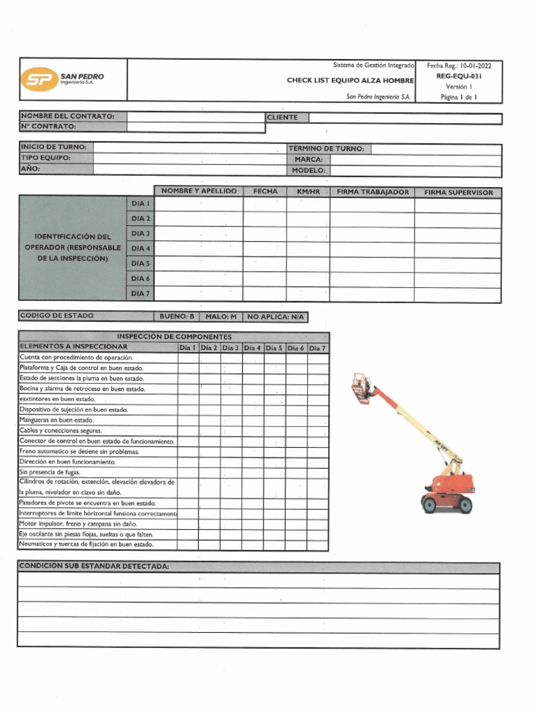 Manlift | PDF
