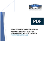 Proc-Sstma-Pl-07 Procedimiento de Trabajo Seguro para El Uso de Herramientas Portatiles