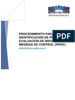 Proc-Sstma-Pl-01 Procedimiento para La Identificacion de Peligros, Evaluacion de Riesgos y Medidas de Control (Iperc)
