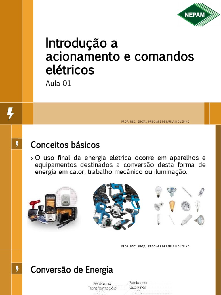Aula 01 - Introdução A Comandos Elétricos | PDF | Rede elétrica ...