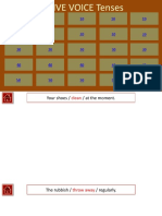 Jeopardy - Passive Tenses