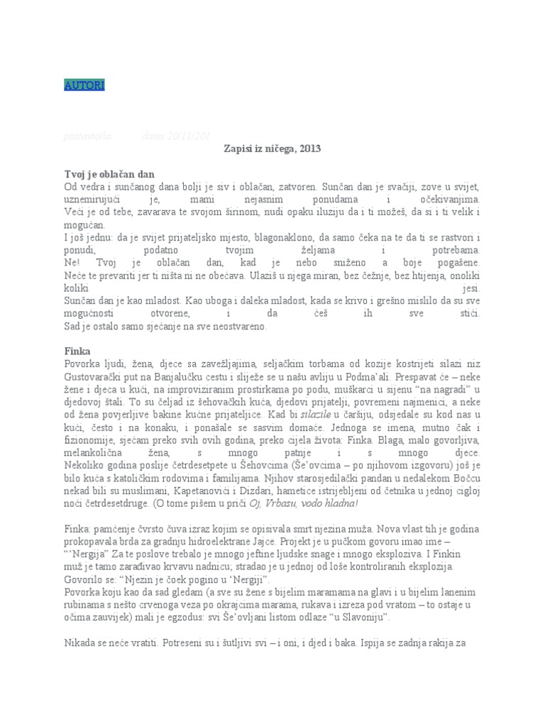 Zapisi | PDF