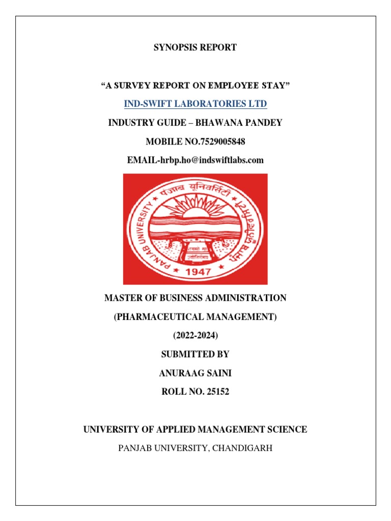 Synopsis PDF | PDF