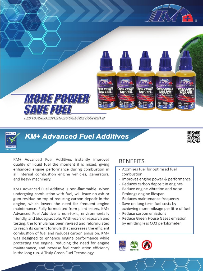 KM+ Advanced Fuel Additives and Nano Crystals PDF