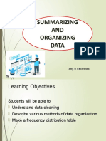 4 - Organizing Data