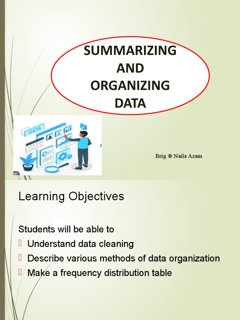 4 - Organizing Data | PDF | Probability Distribution | Interval ...