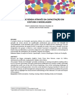 Geração de Renda Através Da Capacitação em Costura e Modelagem