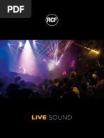 LIVE SOUND Catalogue RCF - ENG