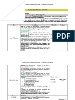 Planeación Semanal Español Del 19 Al 23 de Junio