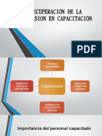 Recuperación de La Inversion en Capacitación