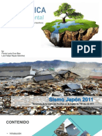 Sismo Japon-G Ambiental