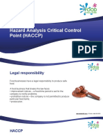 Hazard Analysis Critical Control Point Haccp PPT 1416wfcf