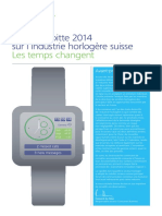 Horlogerie - 2014 - Les Temps Changent