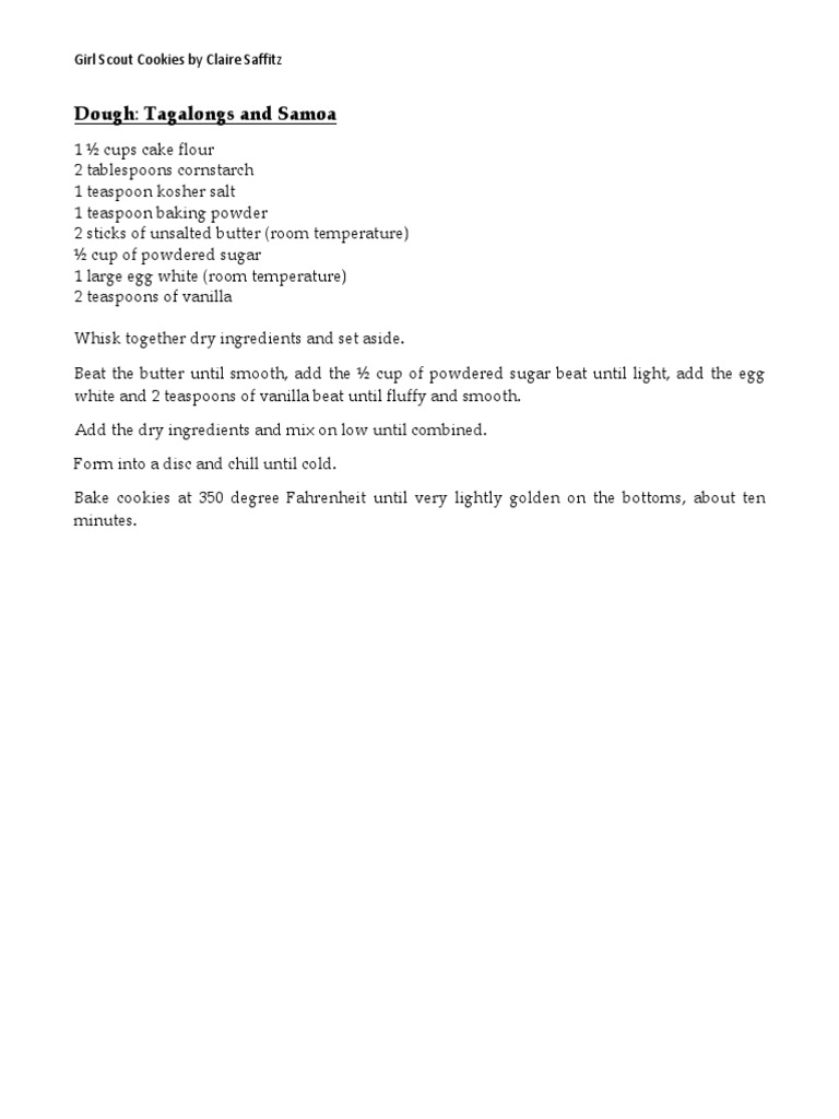 Thin Mints Recipe PDF Chocolate Teaspoon