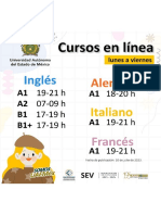 ¡Horarios Disponibles! CILC UAEMex Da A Conocer Horarios Por Idioma