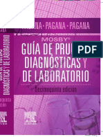 Pagana Pagana Pagana: Guía de Pruebas Diagnósticas de Laboratorio