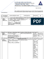 Notification Nivedi SR Research Fellow Asst Posts