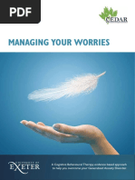 Managing Your Worries Workbook