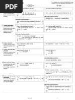 Go, Rust Cheat Sheet 1