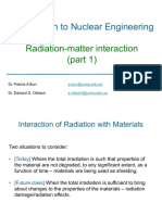 Lecture 6 Radiation-Matter Interactions - 2