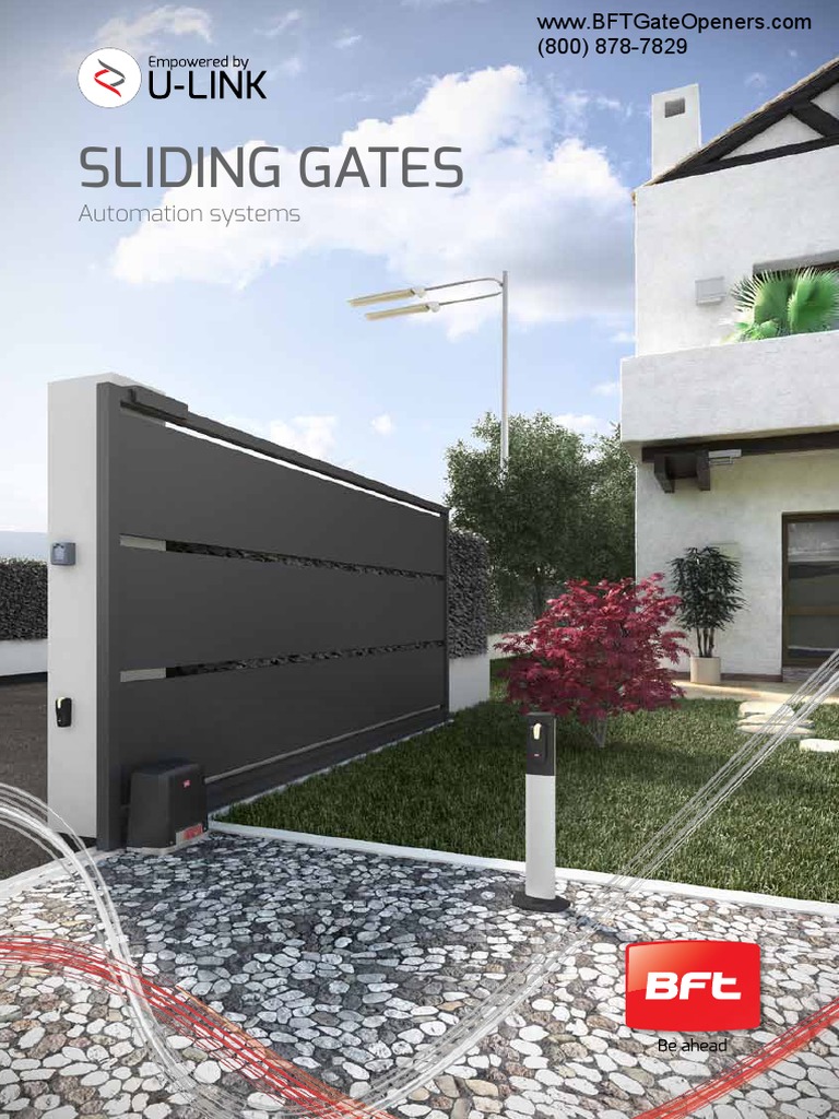 BFT Sliding Gate Automation Solutions | PDF | Computer Engineering ...