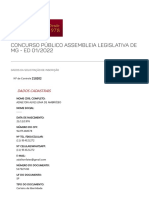 Concurso Público Assembleia Legislativa de MG - Ed 01 - 2022