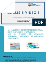 Analisis Video 1 - Diana Salcedo y Salvador Hinostroza