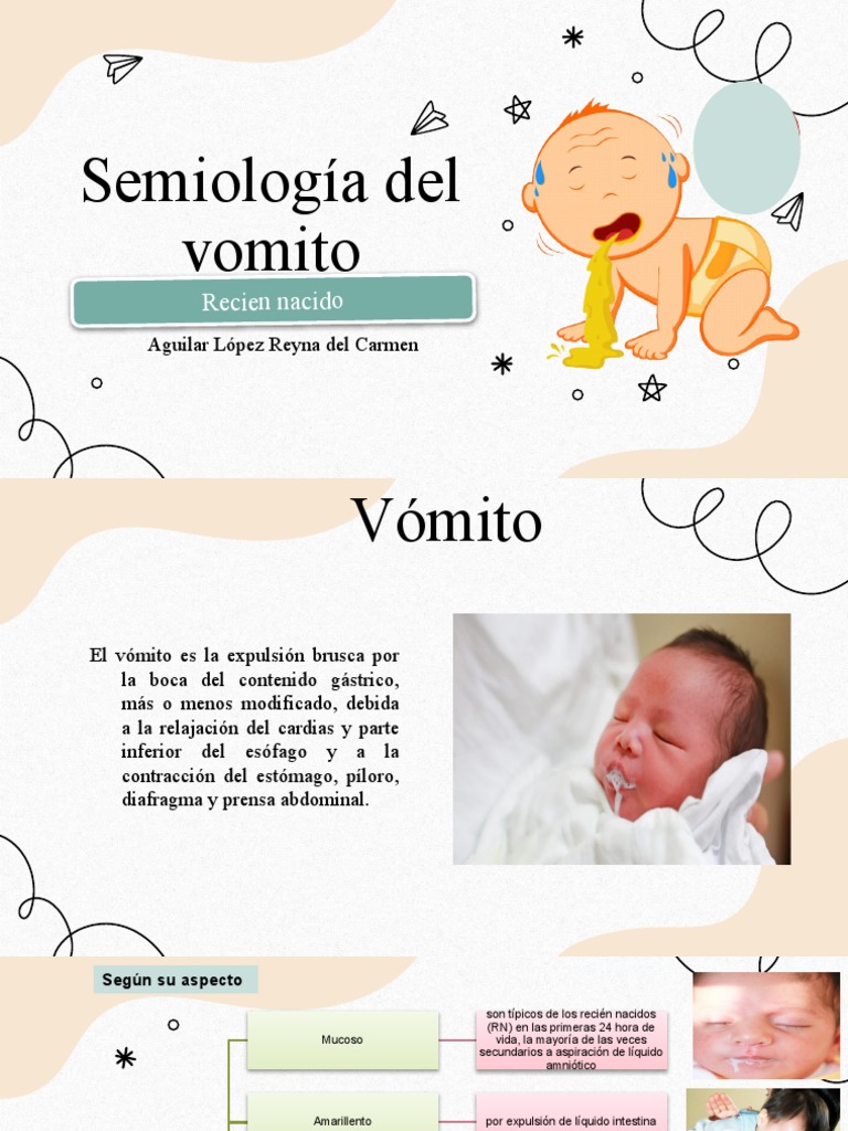 Semiología del vómito en neonatos | PDF | La enfermedad por reflujo ...