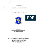 Makalah Teori Belajar Luluk Wahyuning Okfitasari, M.PD