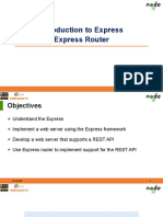 Session 05-06-07-Introduction To Express, Express Router