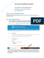 Acesso Ao Novo Ambiente Go Global v9