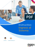 Instructivo SIGEP II