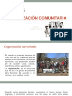 CLASE 2 Organización Comunitaria CLASE 08 DE JULIO