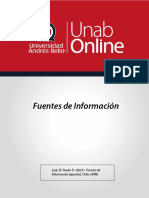 Fuentes de Información