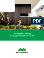All - Weather - Siding - Ceiling - Installation - Guide Dsa