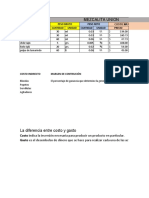 Costeo Modulo 5 l4l