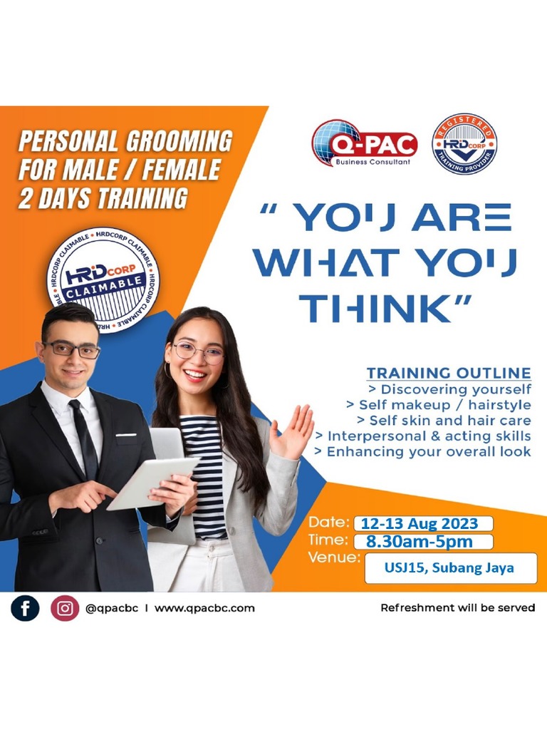 Personal Grooming Skills PDF