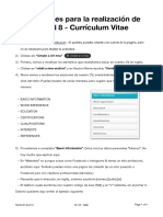 Online CV Instructions - CREA-2