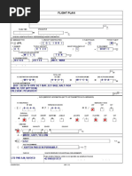 ICAO Flight Plan Form Example | PDF | Aerospace Engineering | Transport ...