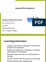 Lecture 06 Employee Training and Development
