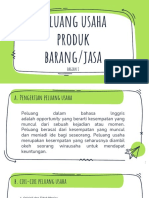 Peluang Usaha Bagian I