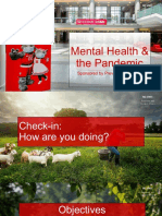Mental Health & The Pandemic