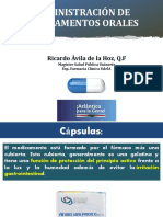 Administración Oral Medicamentos