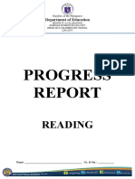 Progress Report in Reading