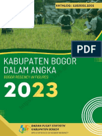 Kabupaten Bogor Dalam Angka 2023