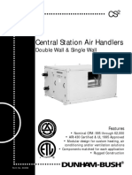 Central Station Air Handlers: Double Wall & Single Wall