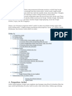 A. Pengertian Artikel: Daftar Isi