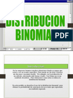 Distribucion Binomial