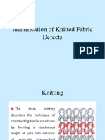 Knit Fabric Defects