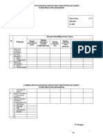 FORMULIR MONITORING KEPATUHAN IDENTIFIKASI PASIEN Baru